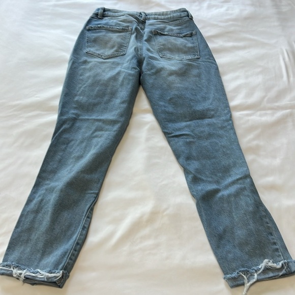 Rewash Distressed Super High Rise Mom Jeans - Picture 4 of 6